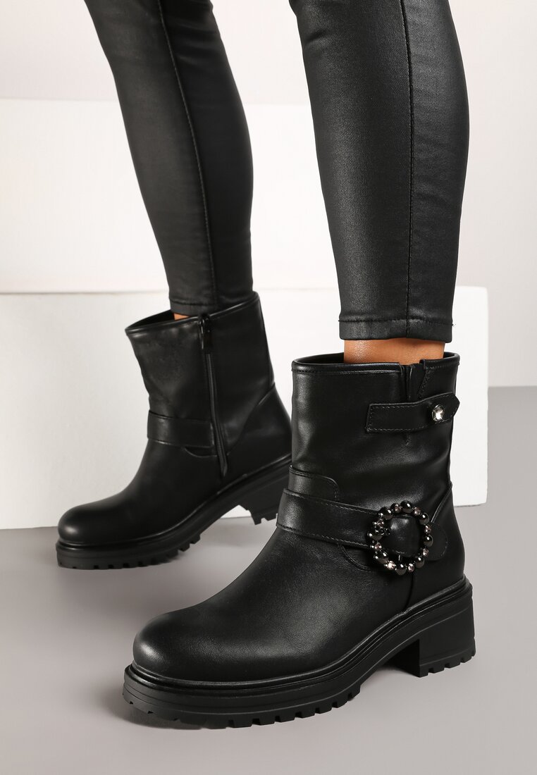 Botine Vamina Negre