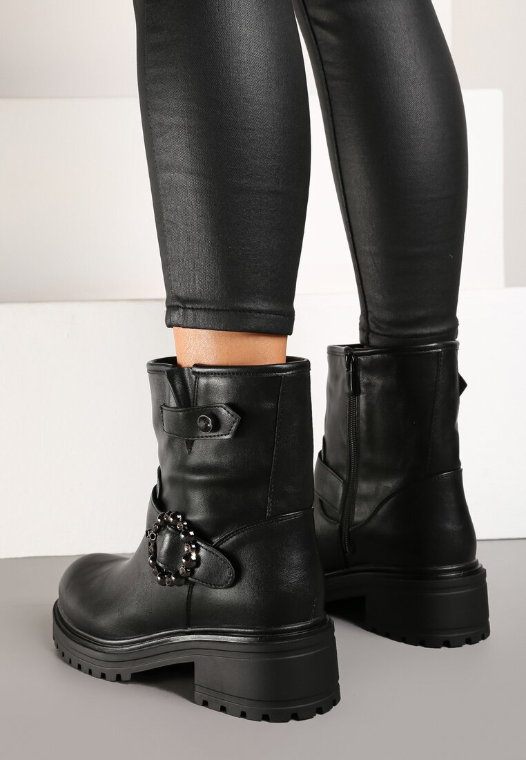 Botine Vamina Negre