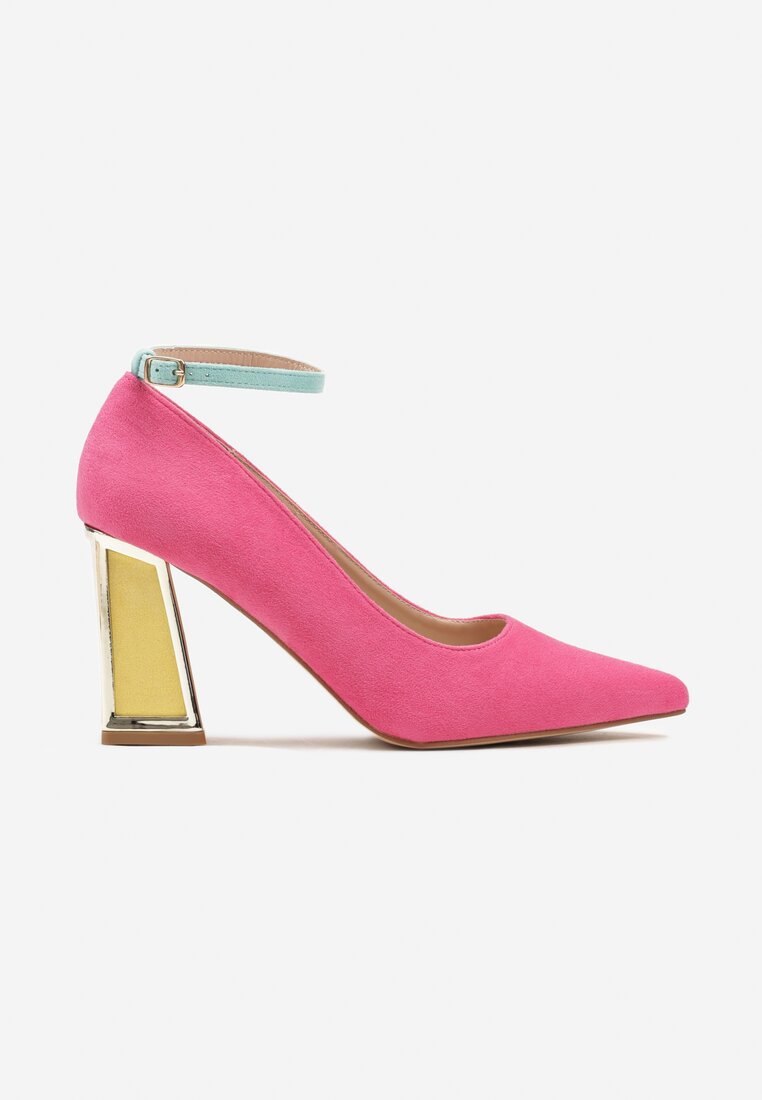 Pantofi cu toc Lannethe Fucsia