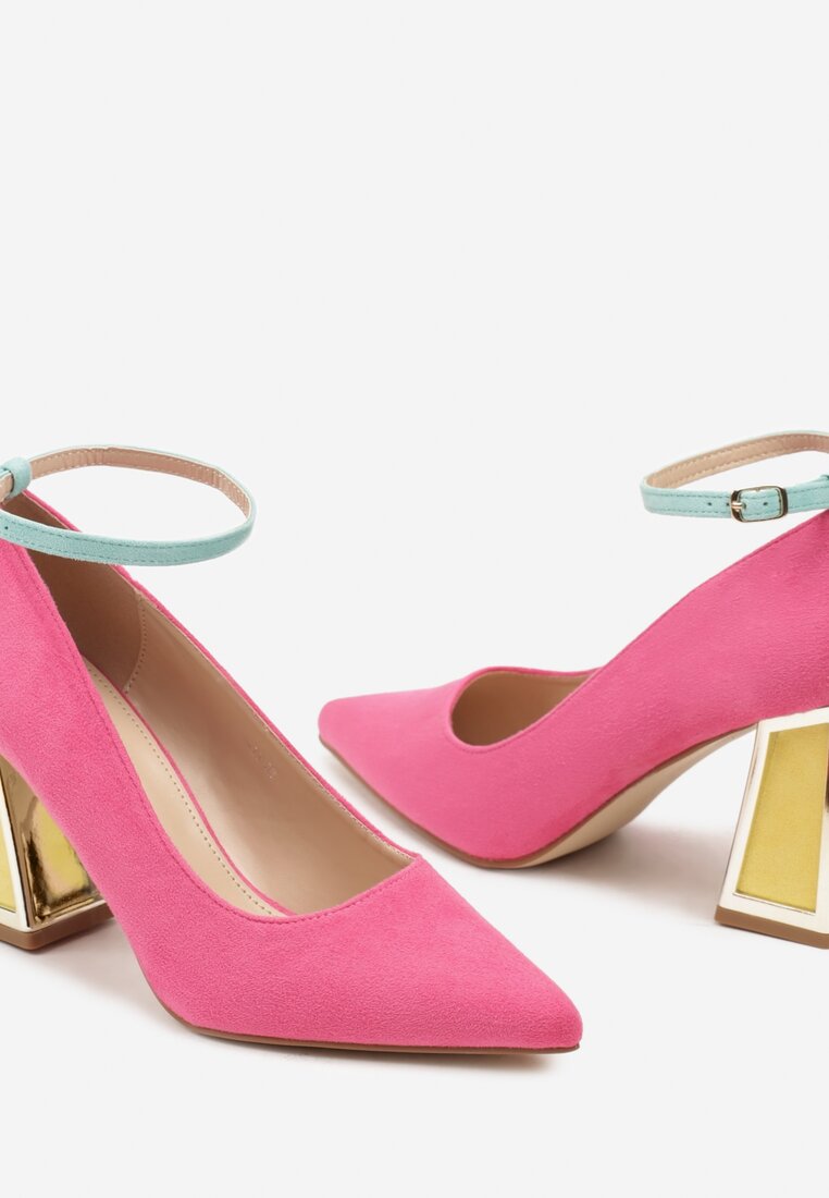 Pantofi cu toc Lannethe Fucsia