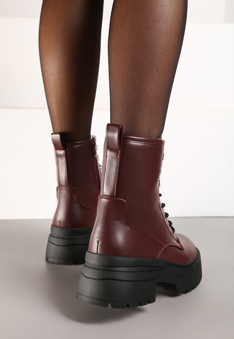 Botine Zeisia Bordo