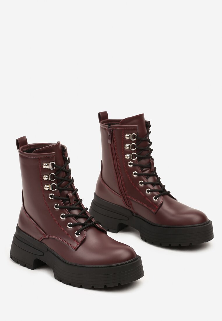 Botine Zeisia Bordo