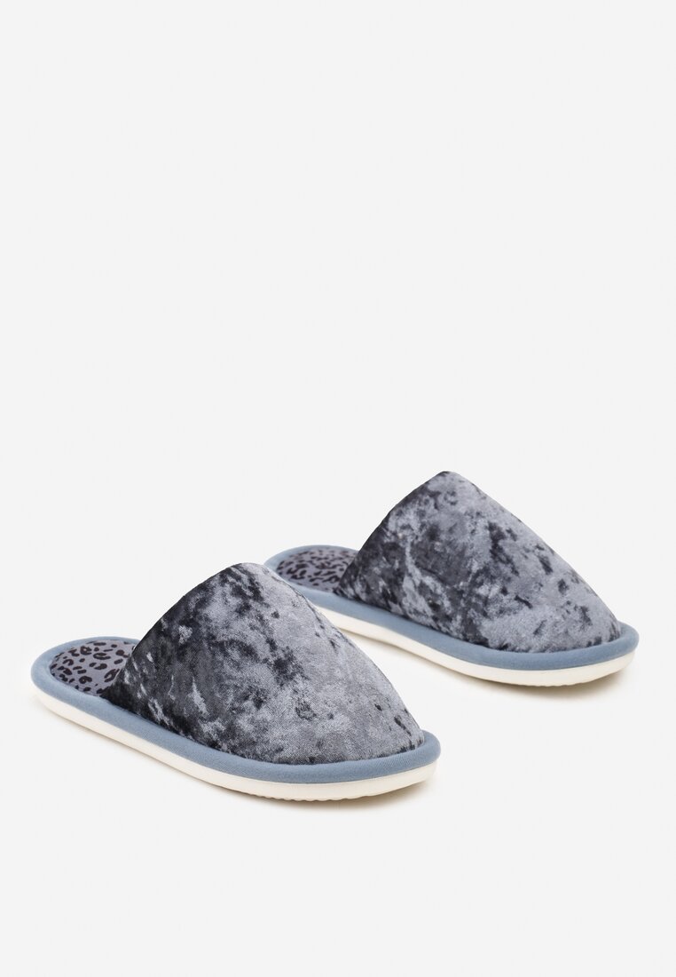 Papuci de casă Temiga Bleumarin