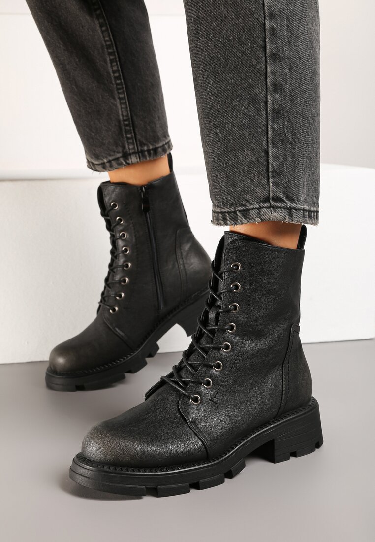 Botine Emmini Negre