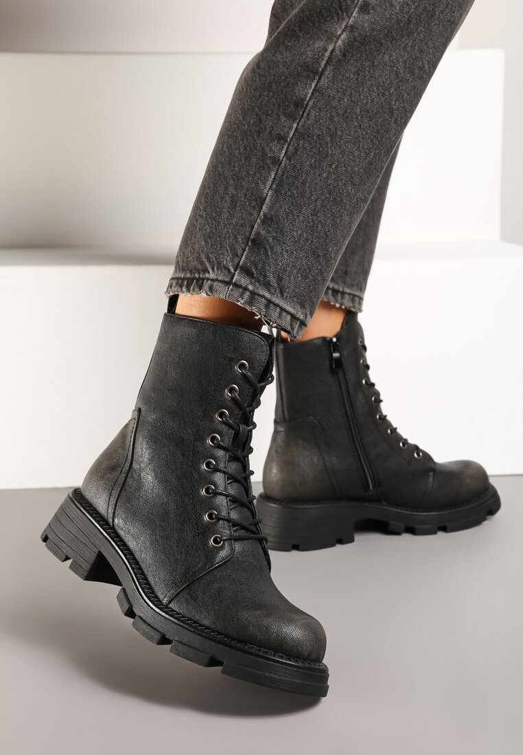 Botine Emmini Negre
