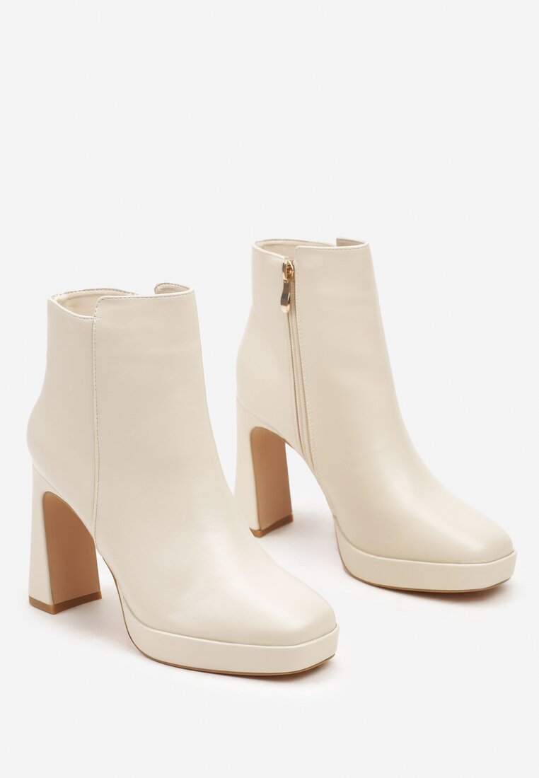 Botine Sassiera Bej