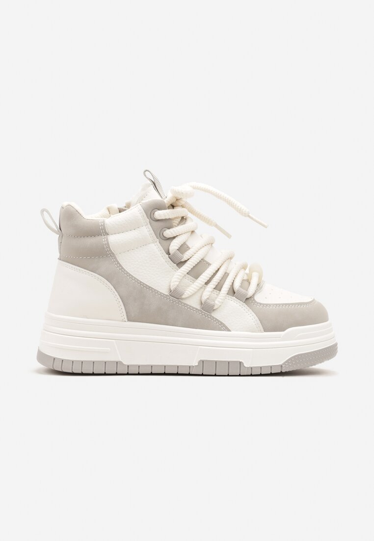 Sneakers Tamrion Gri cu alb