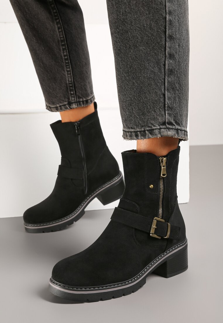 Botine Pinnaria Negre