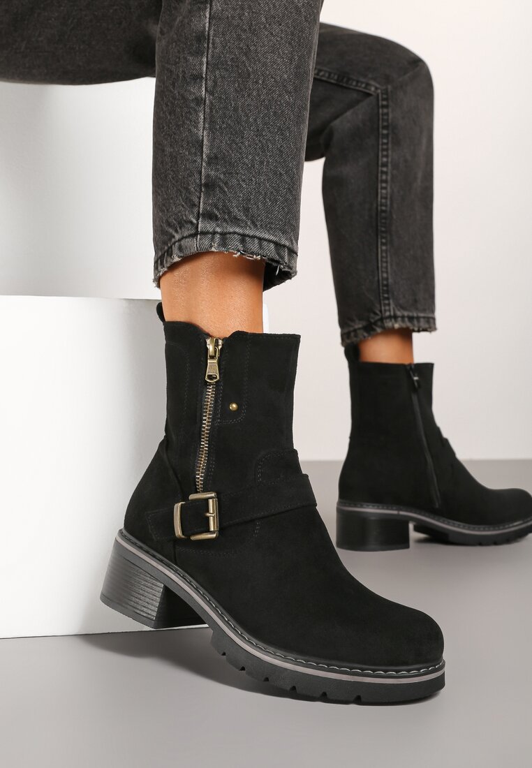 Botine Pinnaria Negre