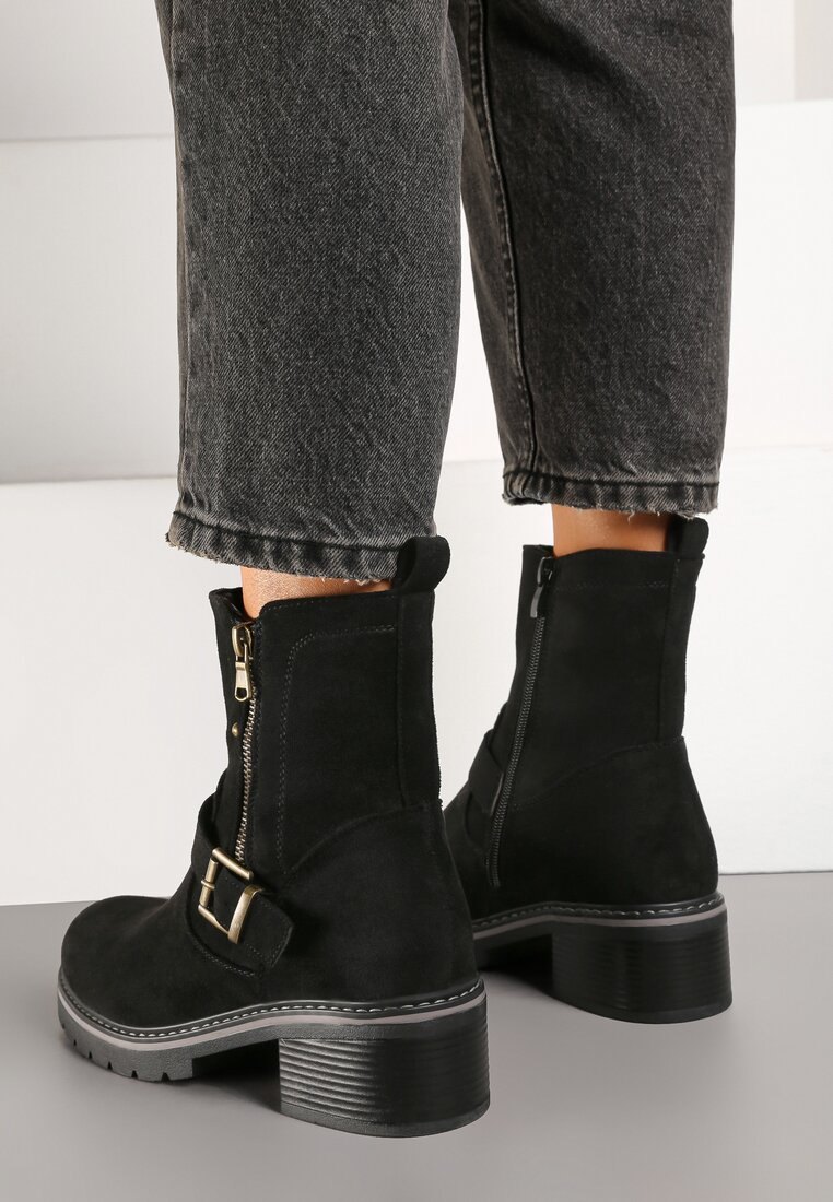Botine Pinnaria Negre