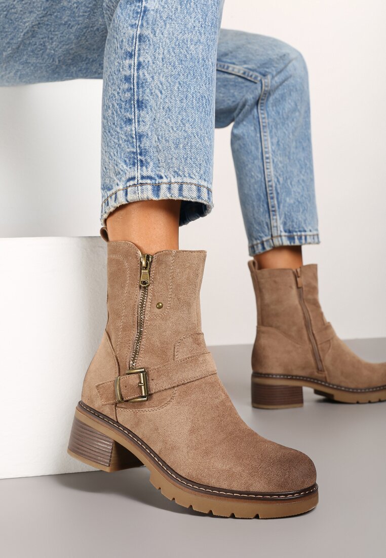 Botine Pinnaria Bej