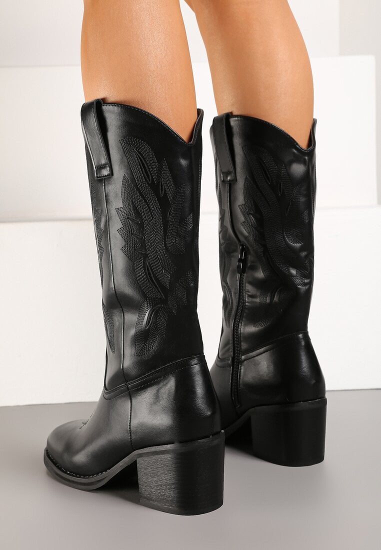Botine Sewisha Negre