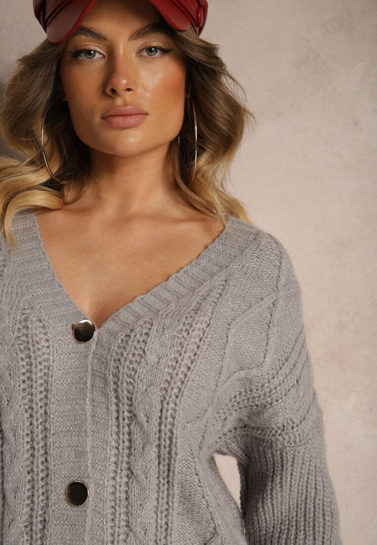 Cardigan Linnalira Gri