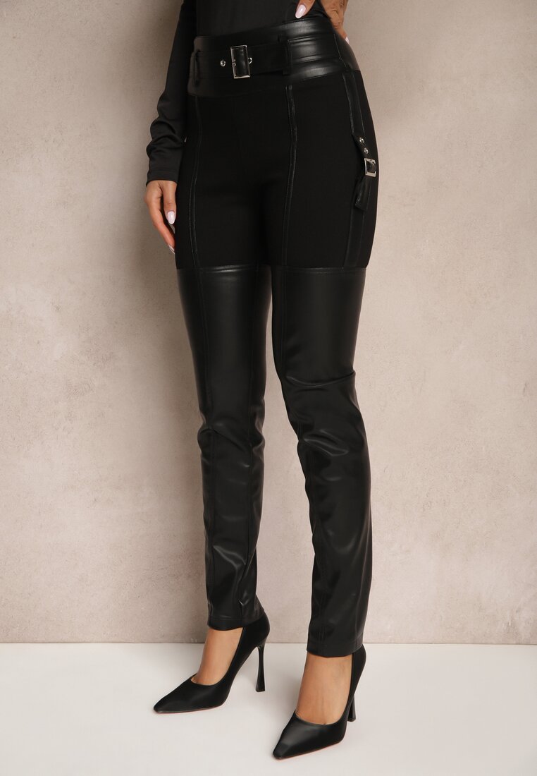 Pantaloni Narvia Negri