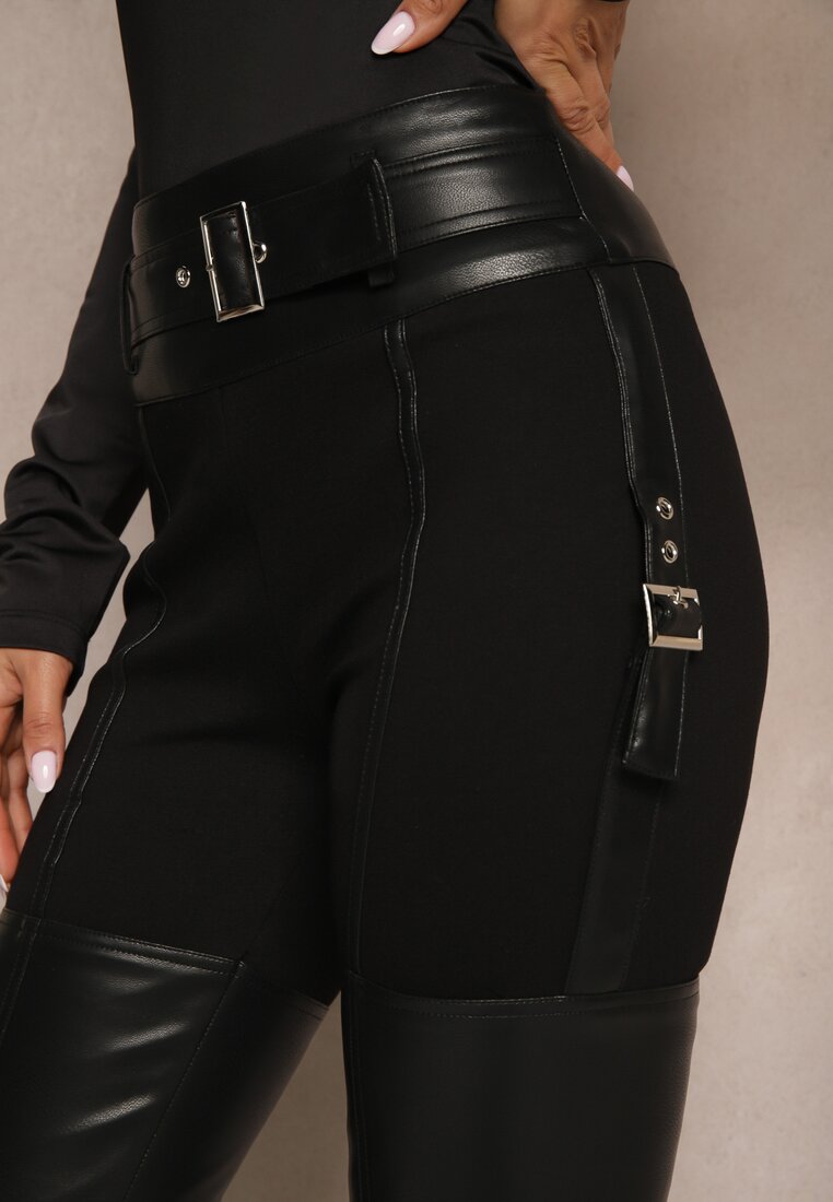 Pantaloni Narvia Negri