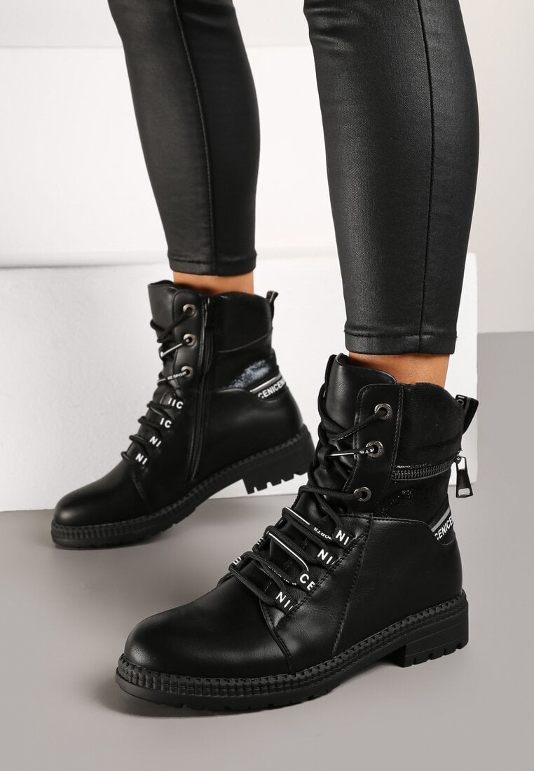 Botine Aderiora Negre