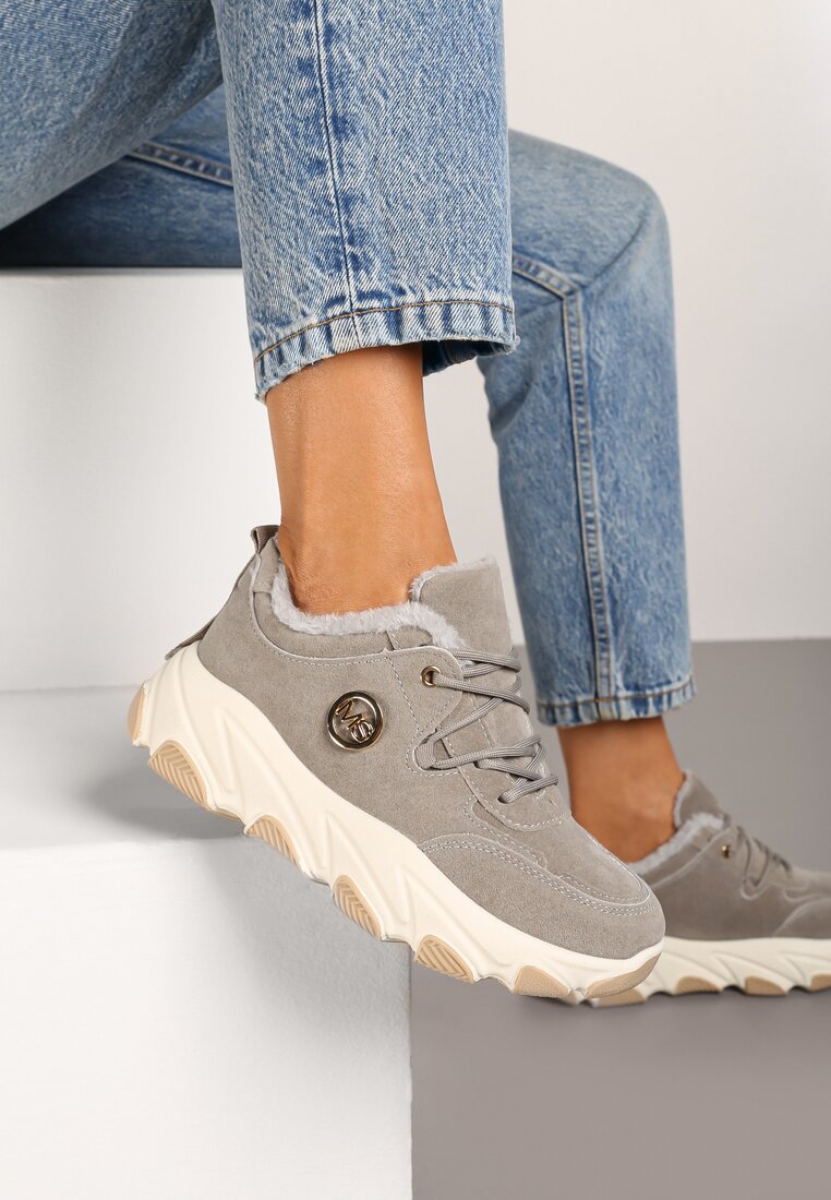 Sneakers Delasiel Gri