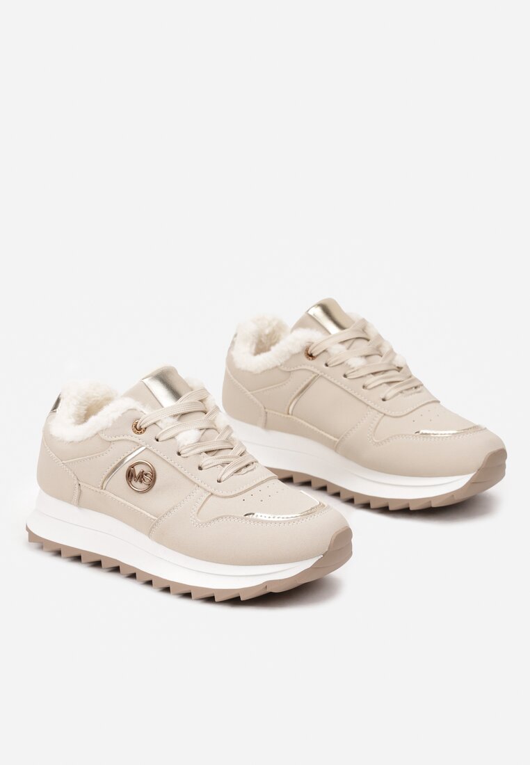 Sneakers Solirra Bej deschis