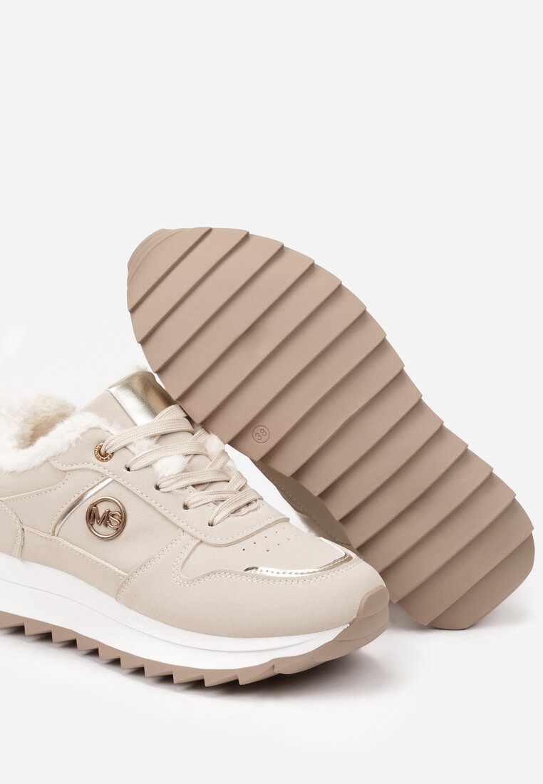 Sneakers Solirra Bej deschis