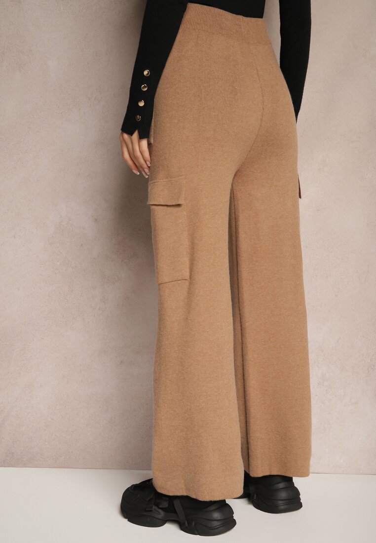 Pantaloni Emithlera Bej închis