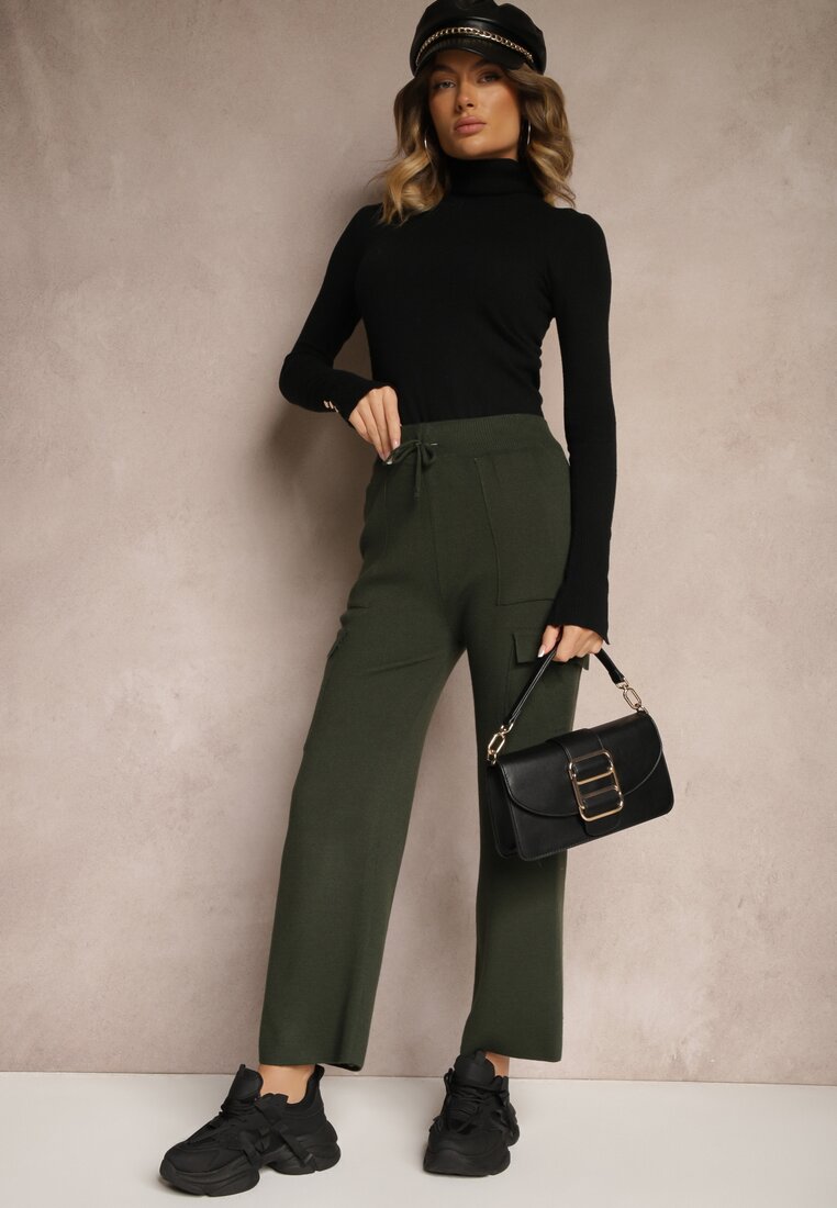 Pantaloni Emithlera Verde închis