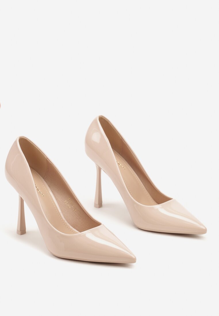 Pantofi stiletto Emelinae Bej