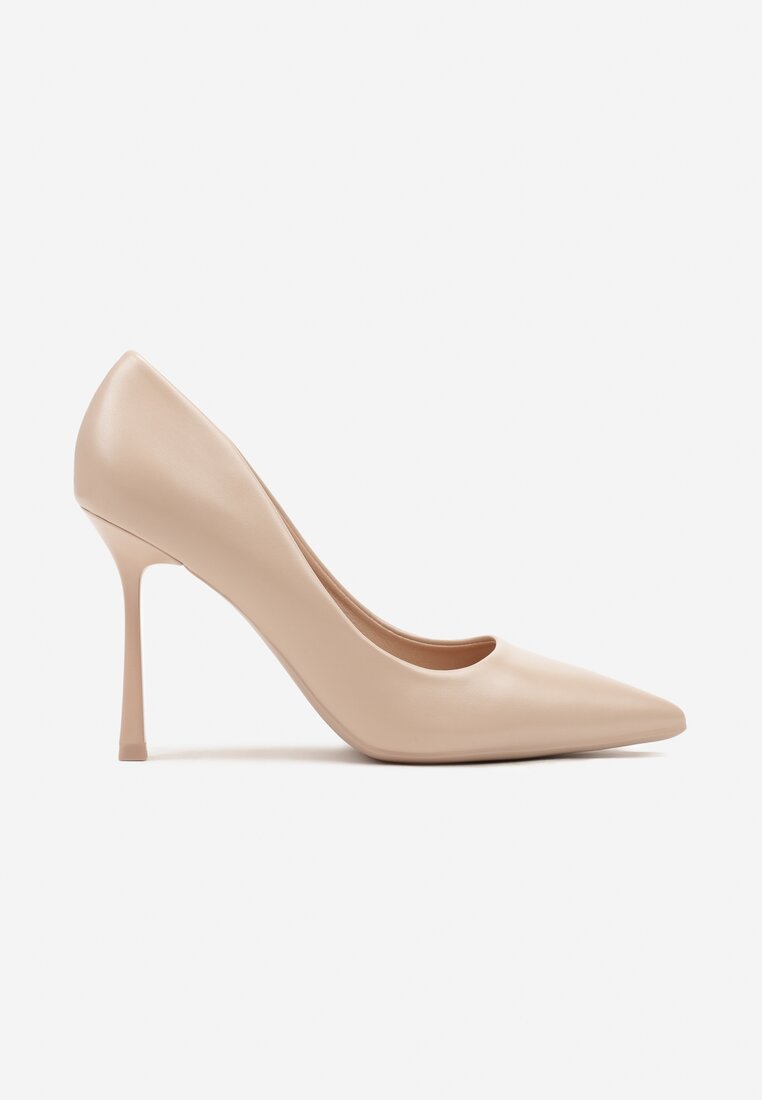 Pantofi stiletto Galadi Bej