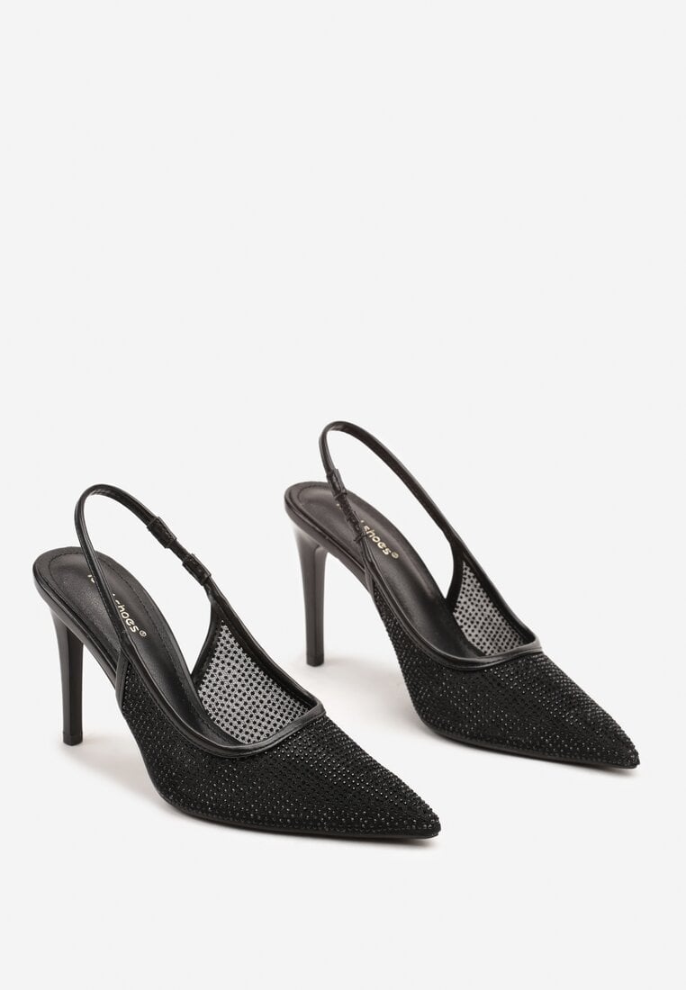 Pantofi stiletto Sanaraia Negri