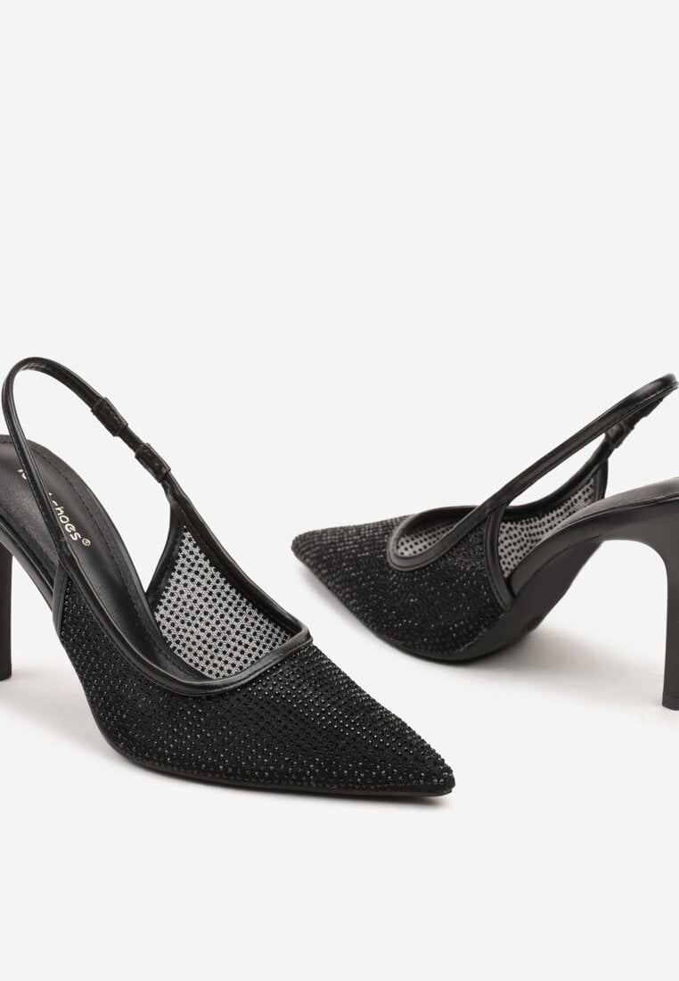 Pantofi stiletto Sanaraia Negri