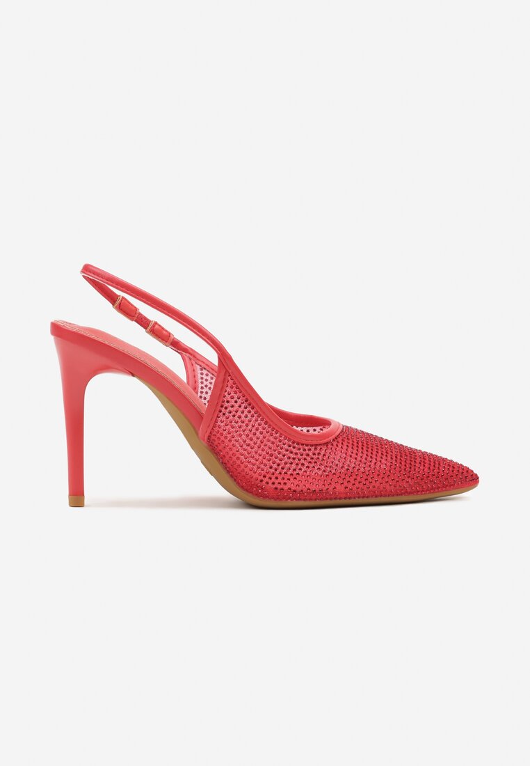 Pantofi stiletto Sanaraia Roșii