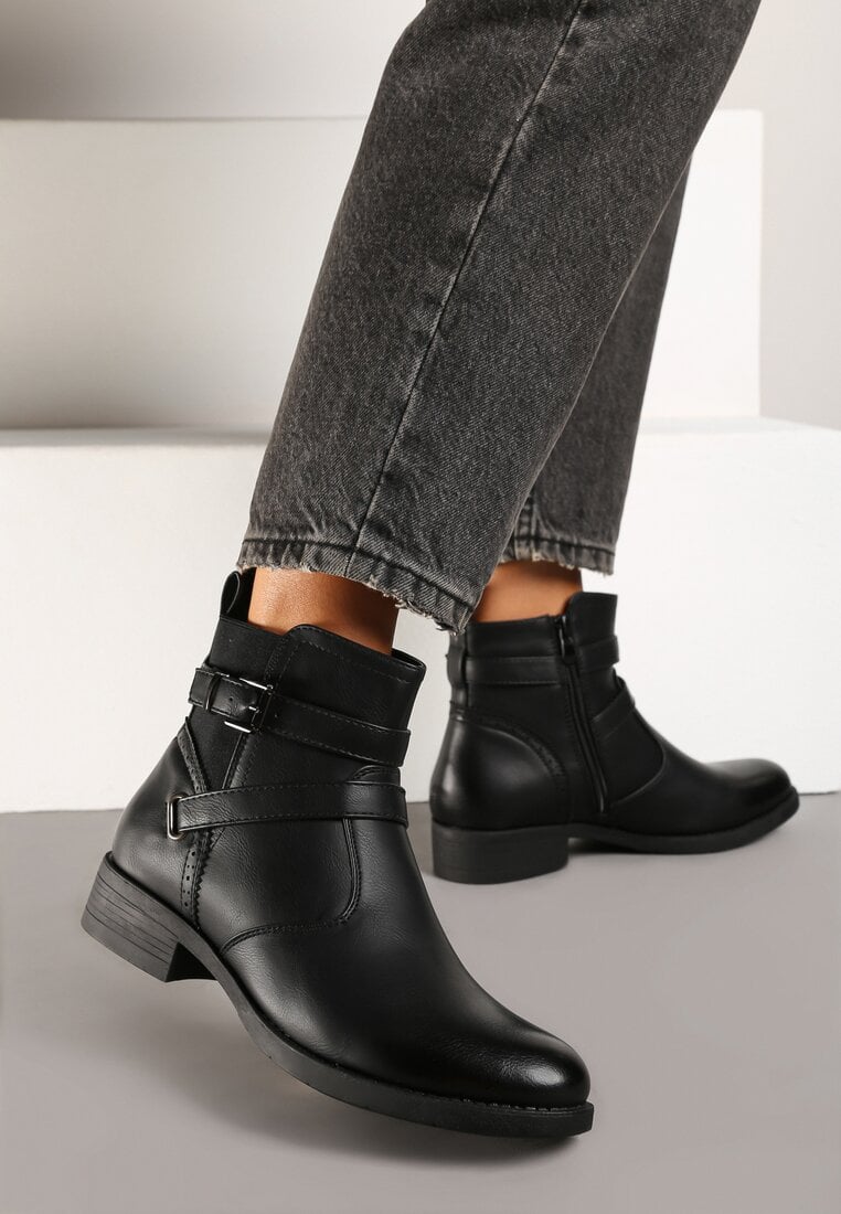 Botine Delsenna Negre