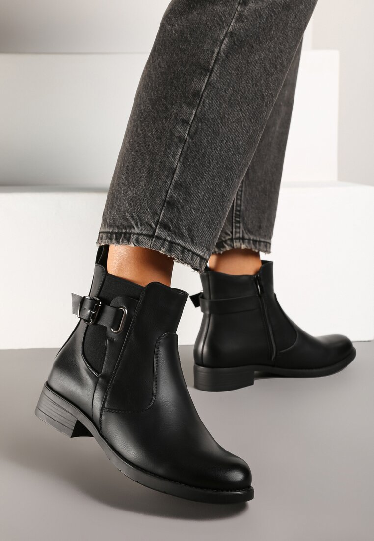 Botine Delarae Negre