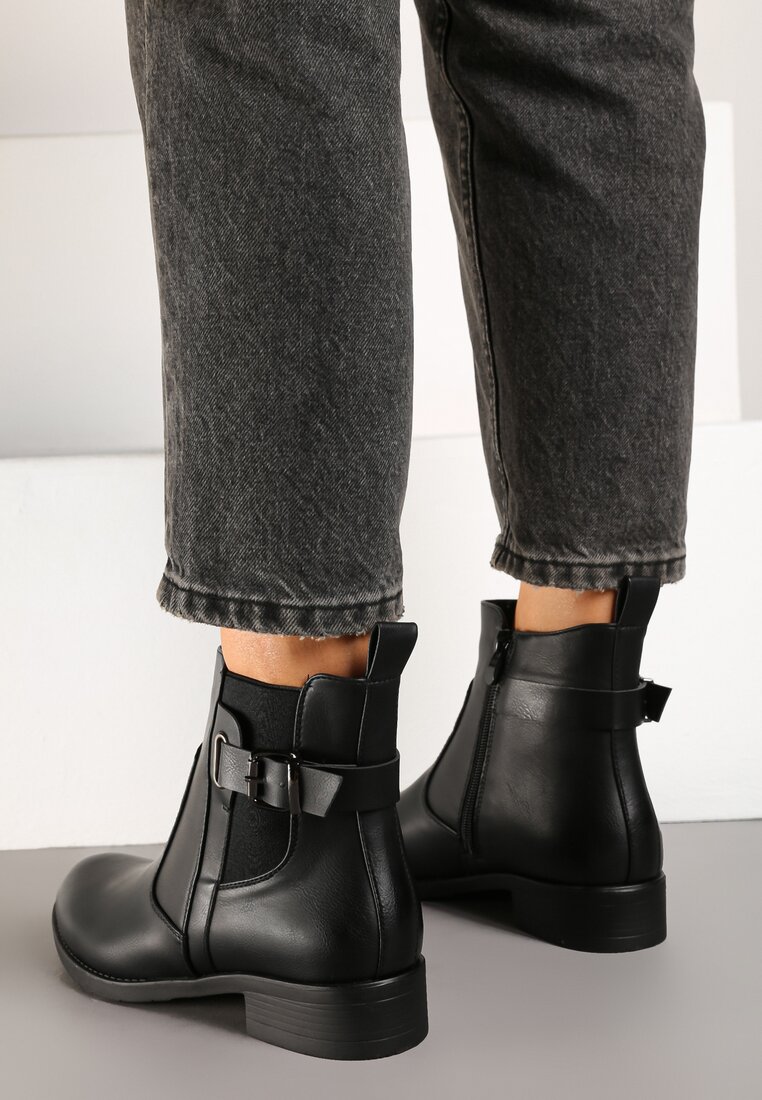 Botine Delarae Negre