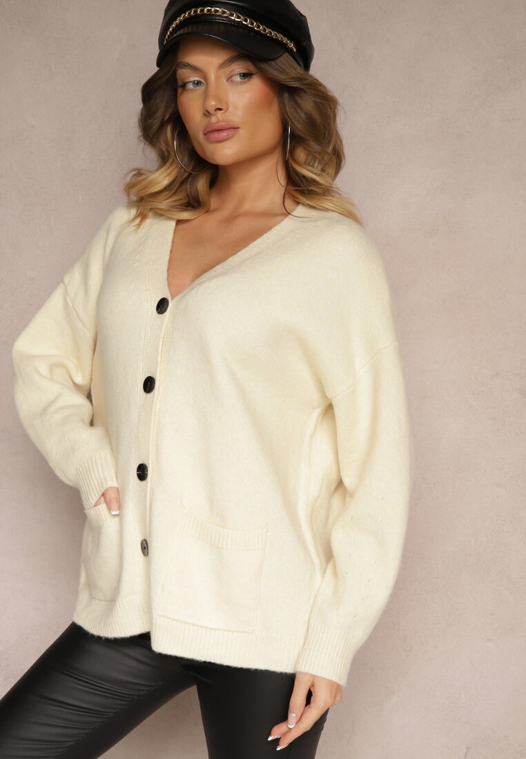 Cardigan Floradi Bej