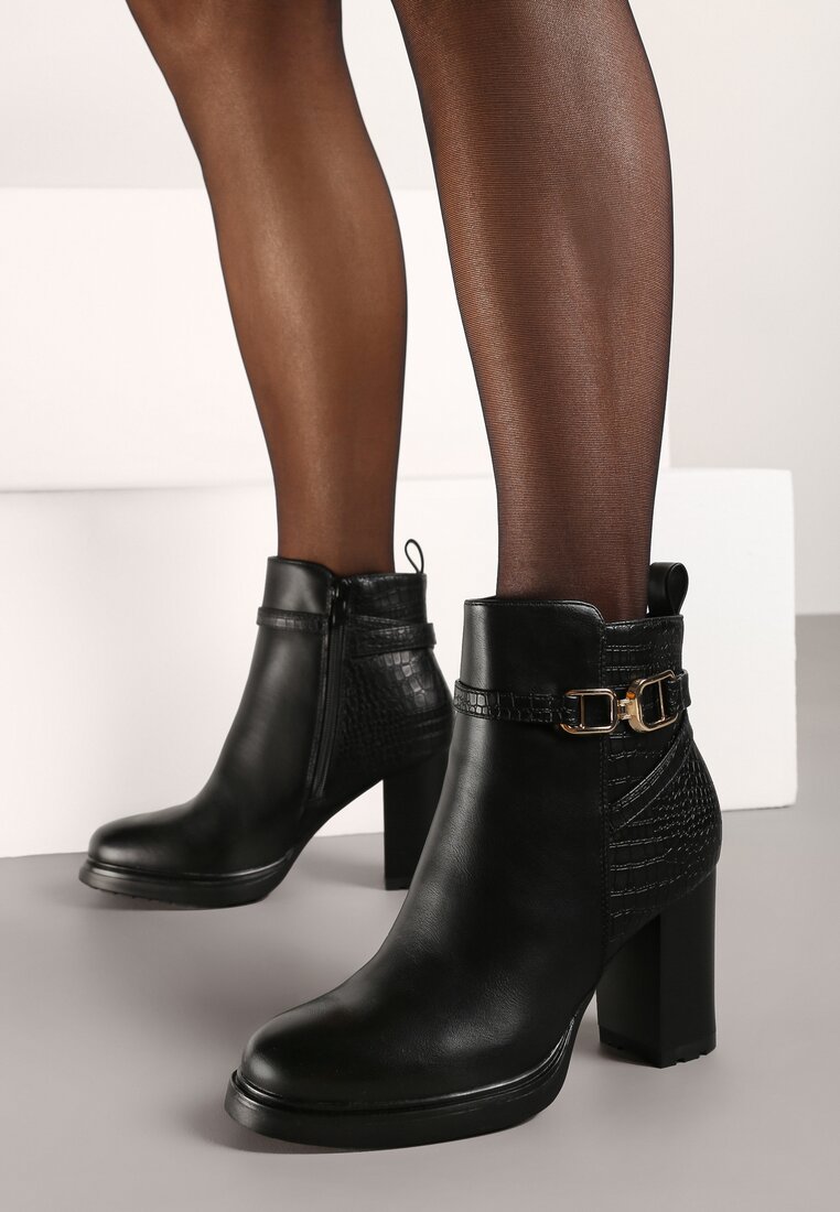 Botine Delianis Negre