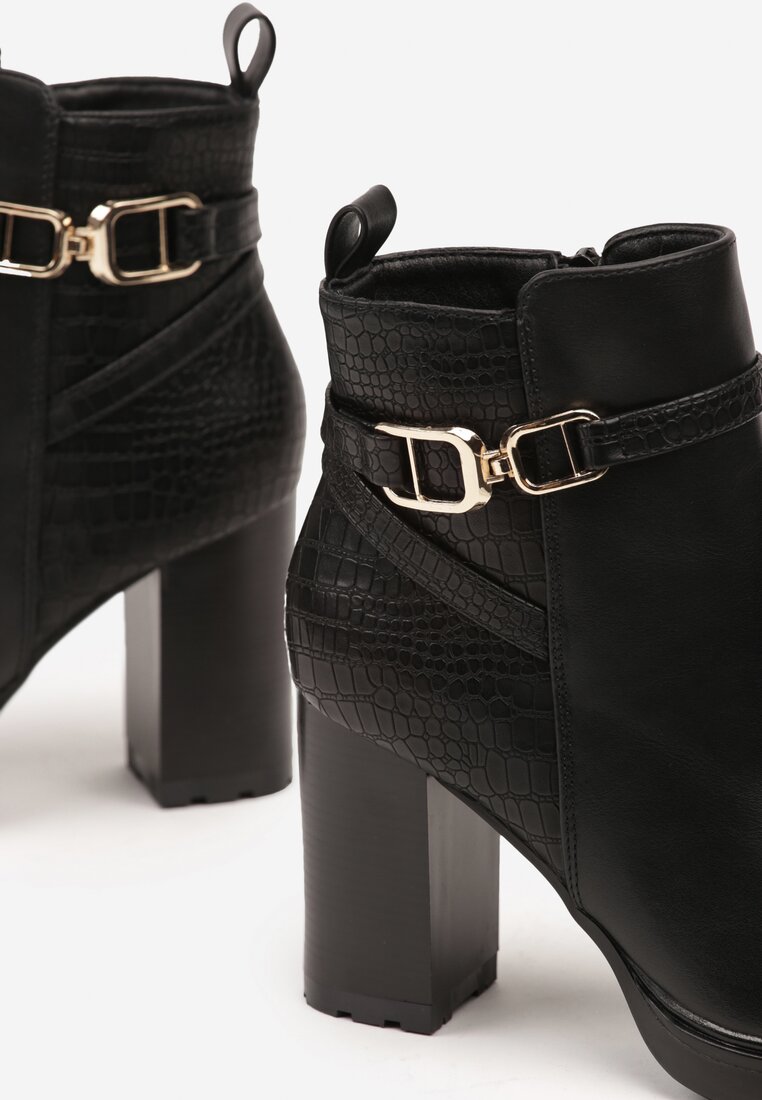 Botine Delianis Negre
