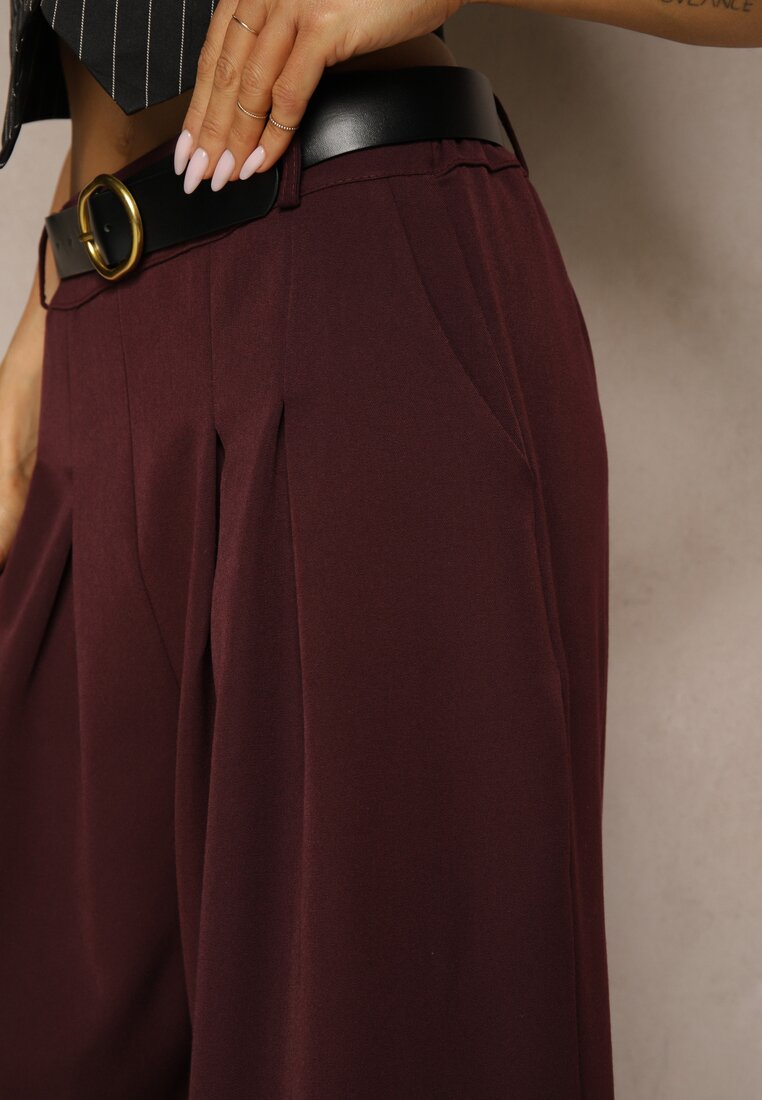 Pantaloni Ravinae Bordo