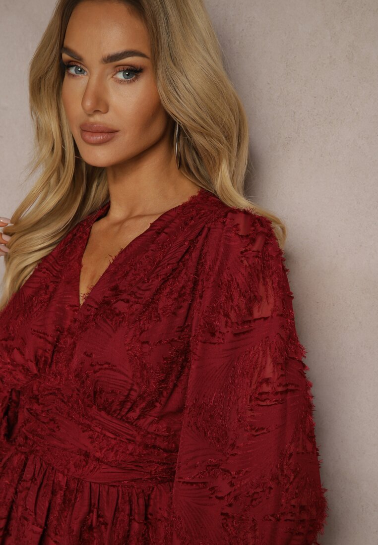 Rochie Semialora Bordo