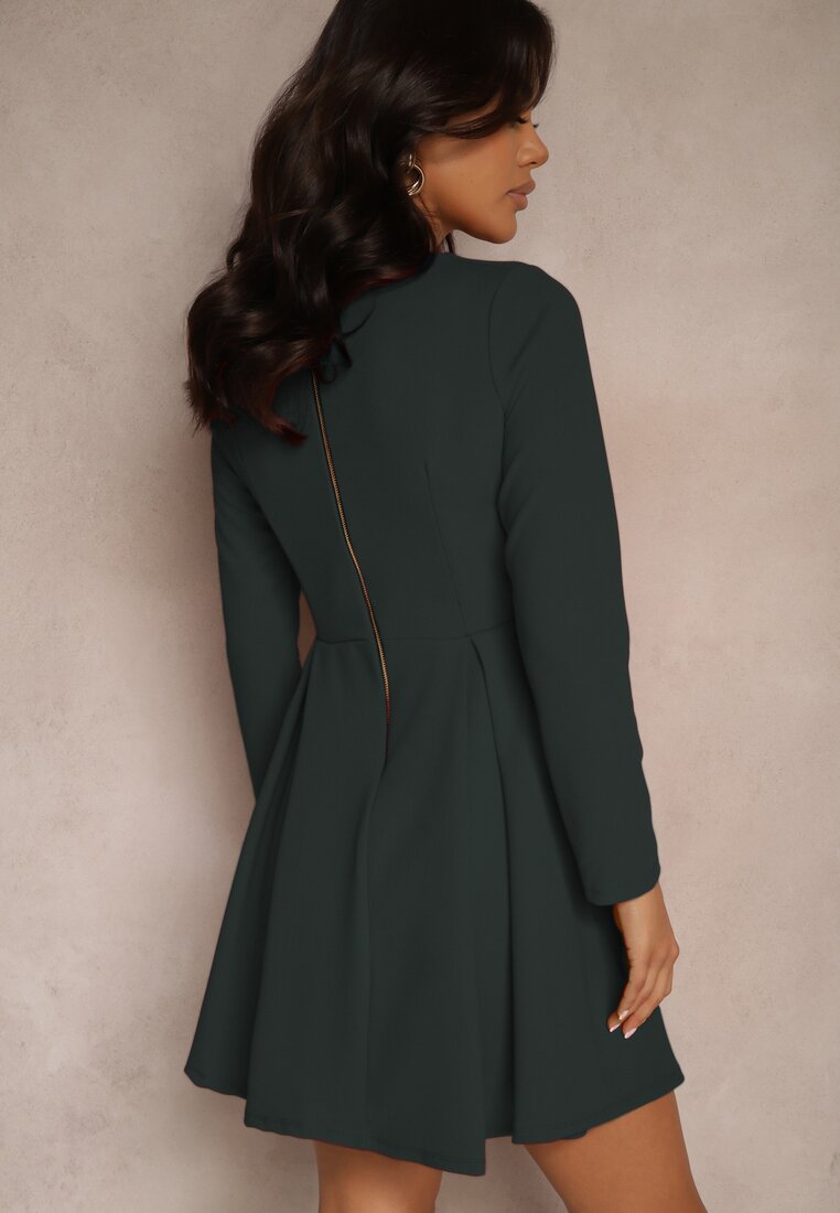Rochie Temiriela Verde închis