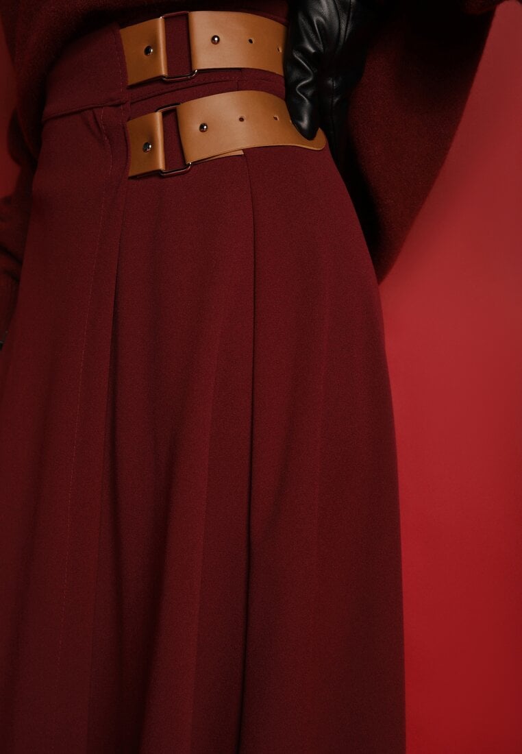 Fustă Bordo