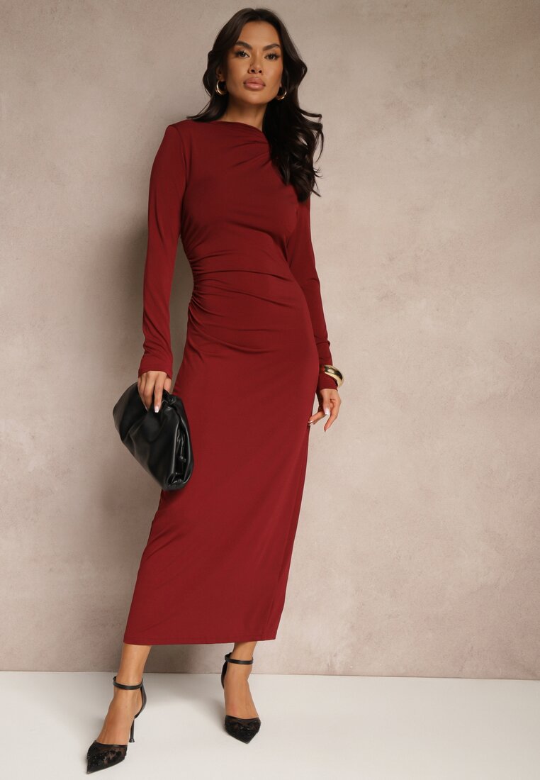 Rochie Nalindrae Bordo