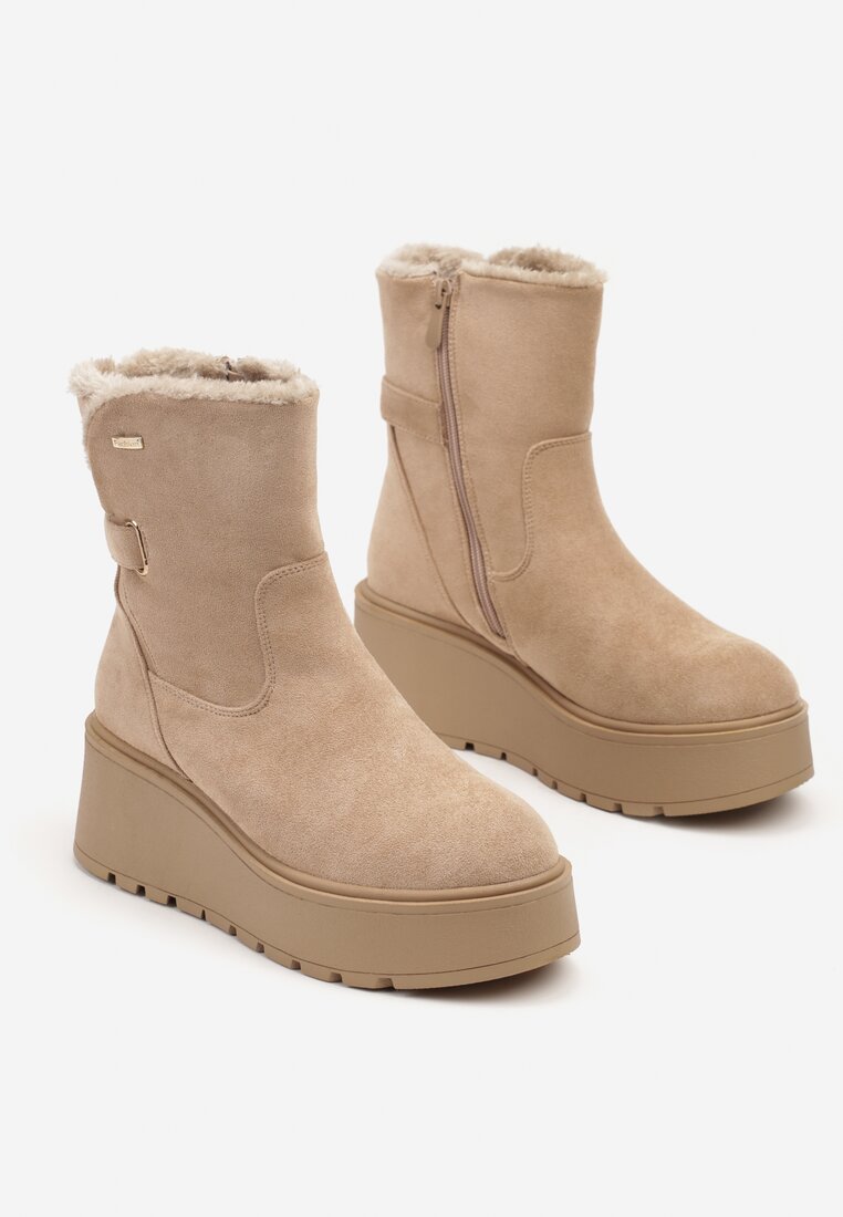 Botine Bej închis