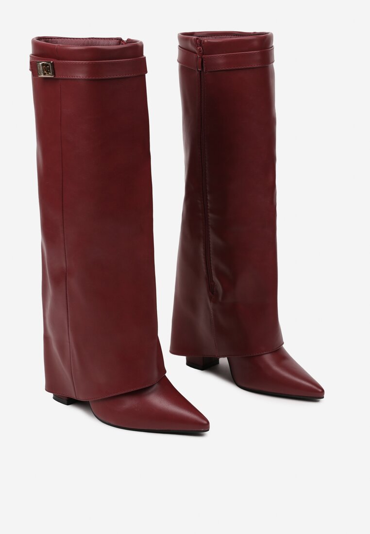 Cizme Nartani Bordo