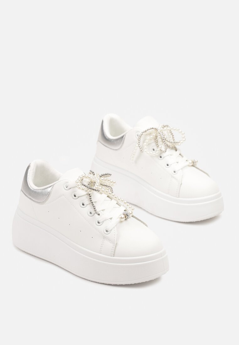 Sneakers Selavia Argintii