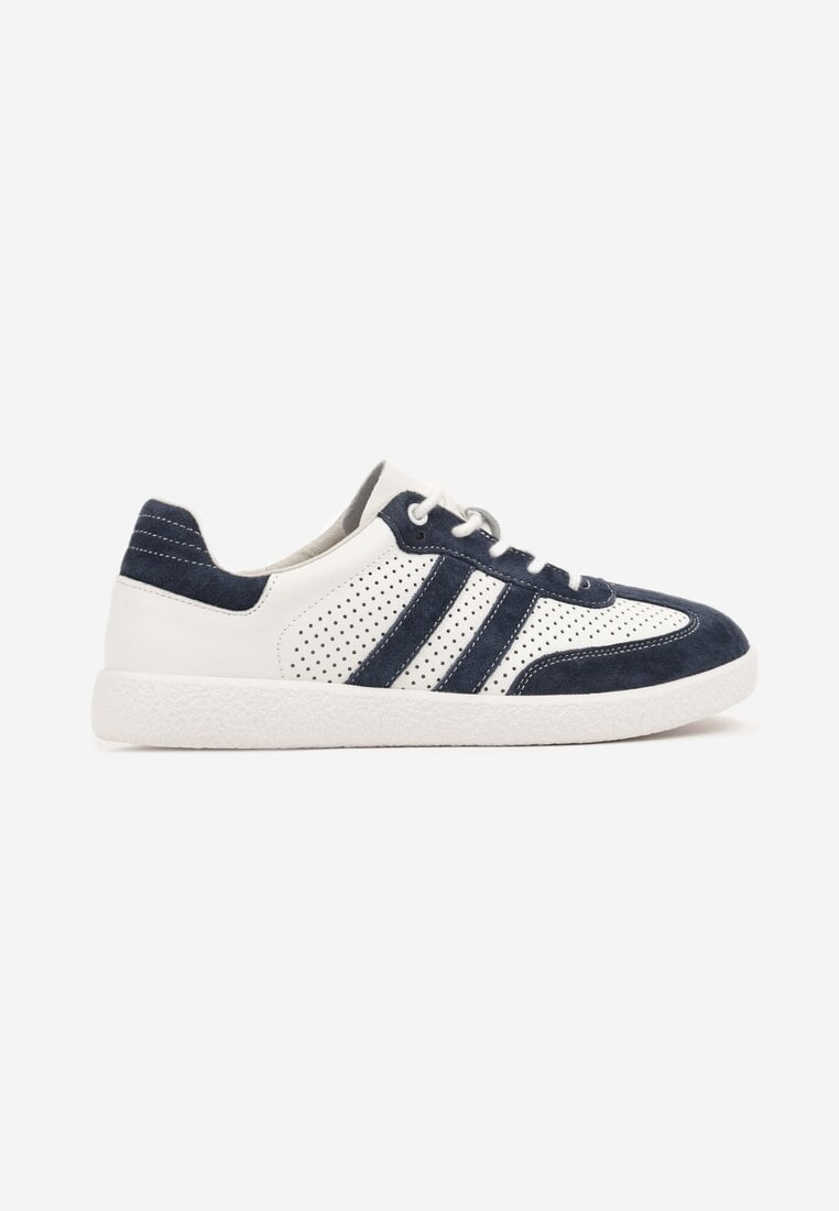 Sneakers Enelis Bleumarin cu alb