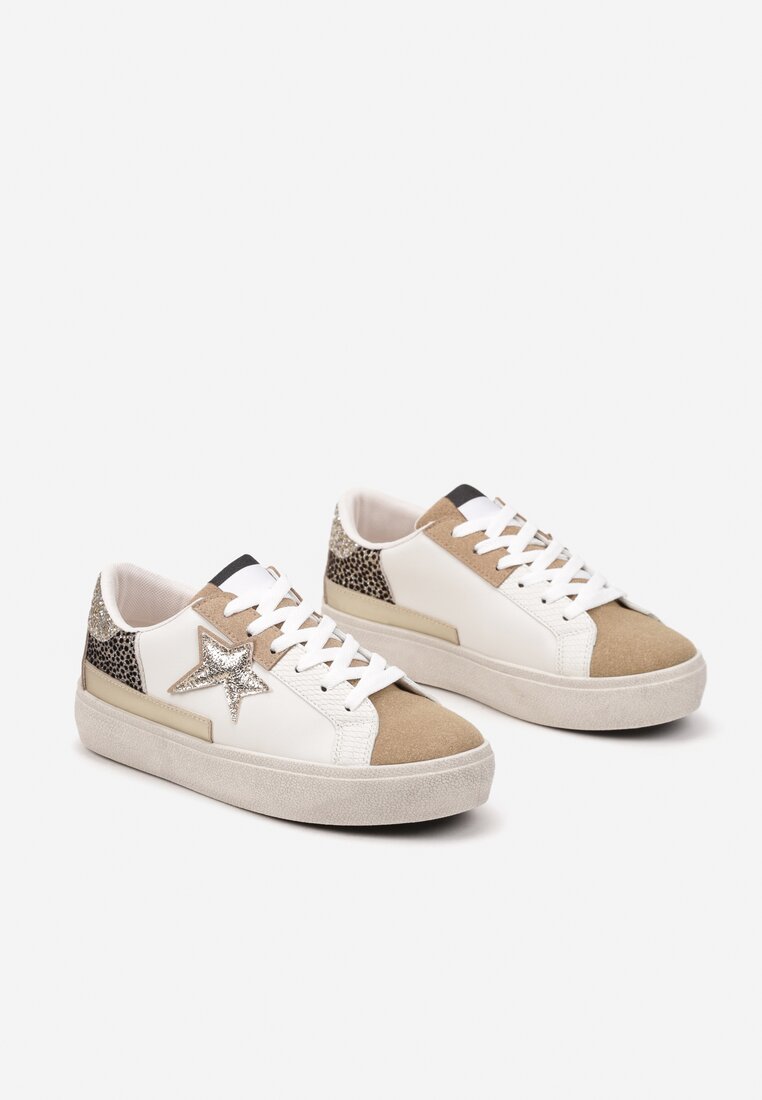 Sneakers Felaven Bej închis