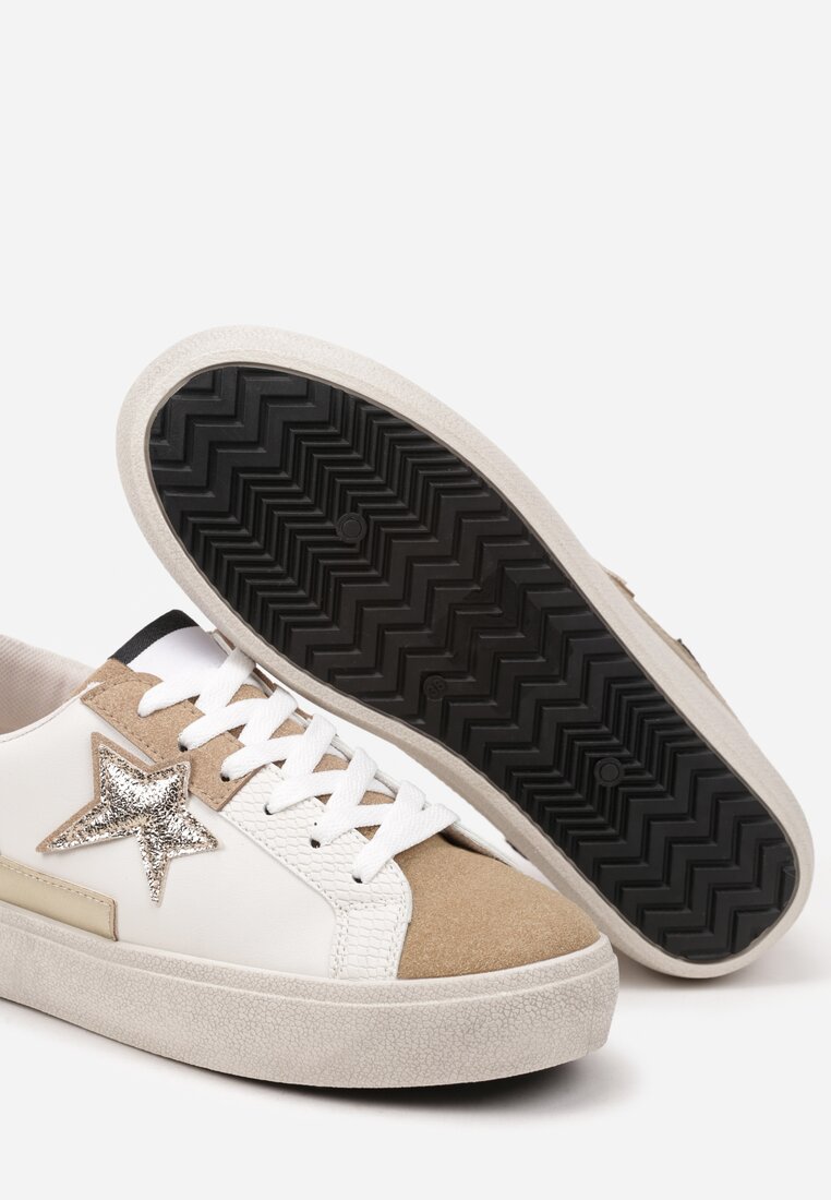 Sneakers Felaven Bej închis