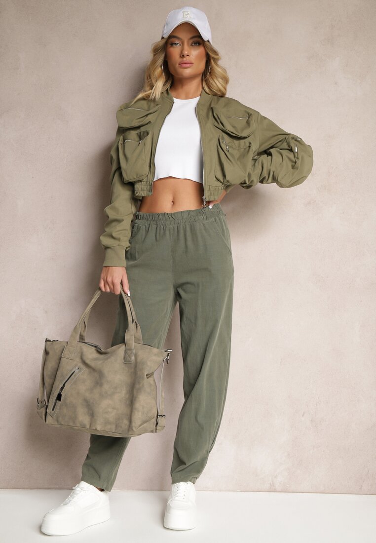 Pantaloni Galili Verde închis