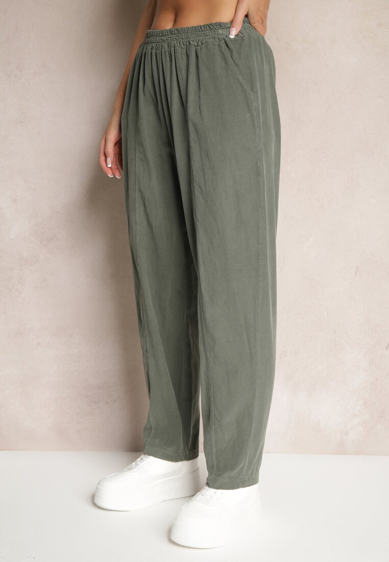Pantaloni Arivora Verde închis
