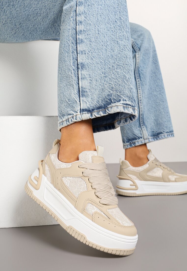 Sneakers Deovirae Bej